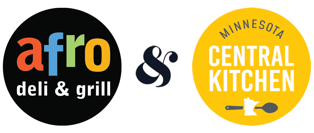 Afro Deli with the Minnesota Central Kitchen.